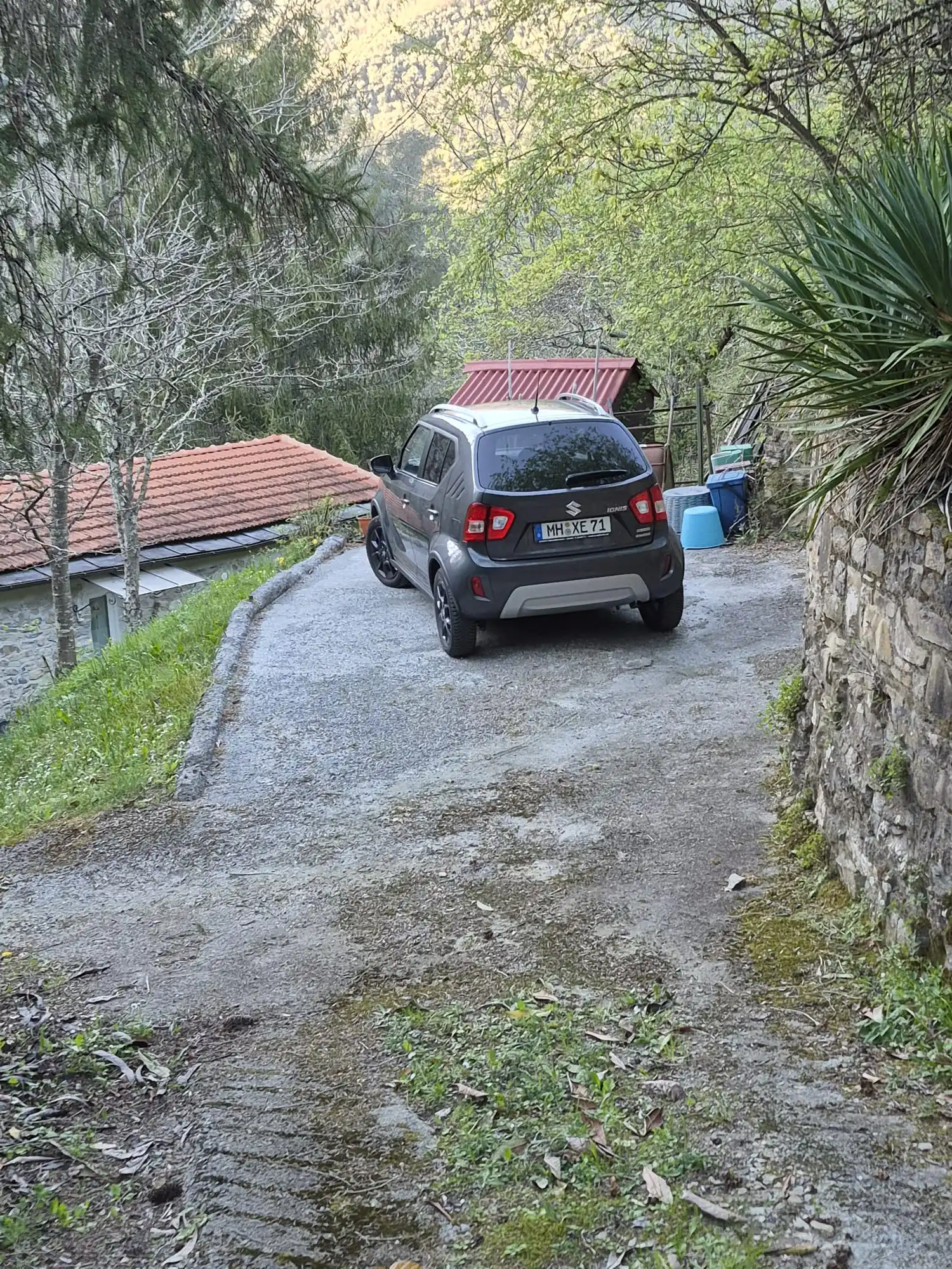 Parkplatz am Haus